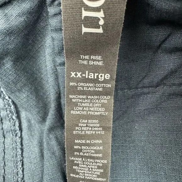 VUORI Ripstop Drawstring Pants Mens XXL Blue V412 Workout Active Lightweight Jog - Picture 3 of 9